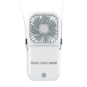 Handheld Foldable Summer Mini Neck Fan / Power Bank