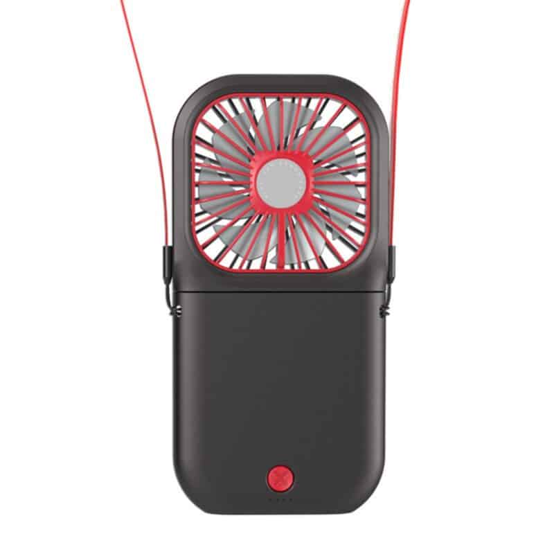 Handheld Foldable Summer Mini Neck Fan / Power Bank - 5