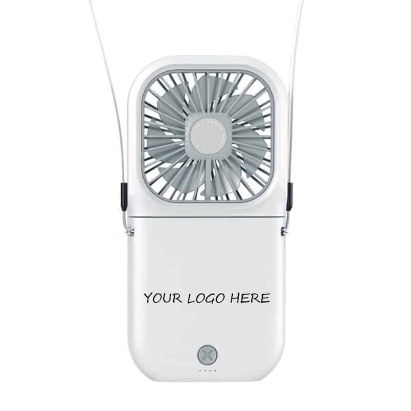 Handheld Foldable Summer Mini Neck Fan / Power Bank