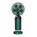 Portable Personal Fan Hanging Neck Fan W/5 Speed Adjustable Fan - 4