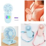 Mini Handheld Neck Fan