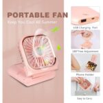 Rechargeable Neck Fan With Backup Power Bank - 1