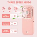 Rechargeable Neck Fan With Backup Power Bank - 2
