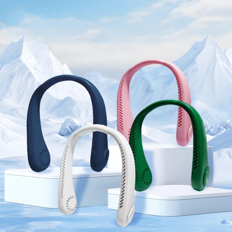 Portable Rechargeable Neck Fan