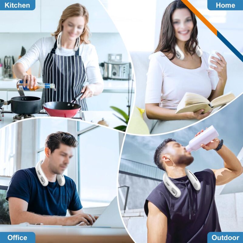 Wesie Bladeless Neck Fan - 2