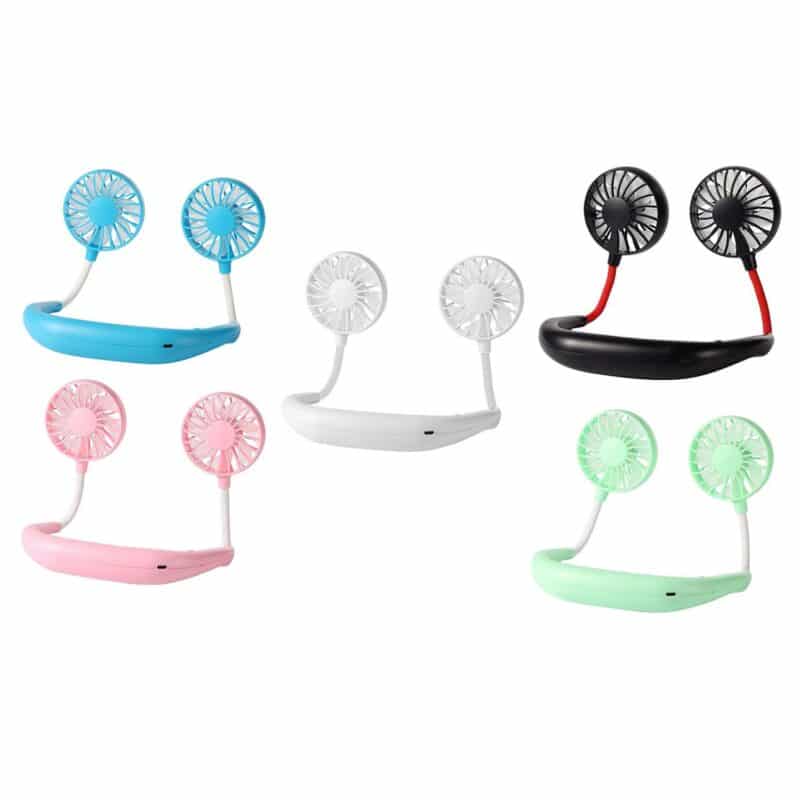 Portable Neck Fan Hands-Free Cooling Device - 1