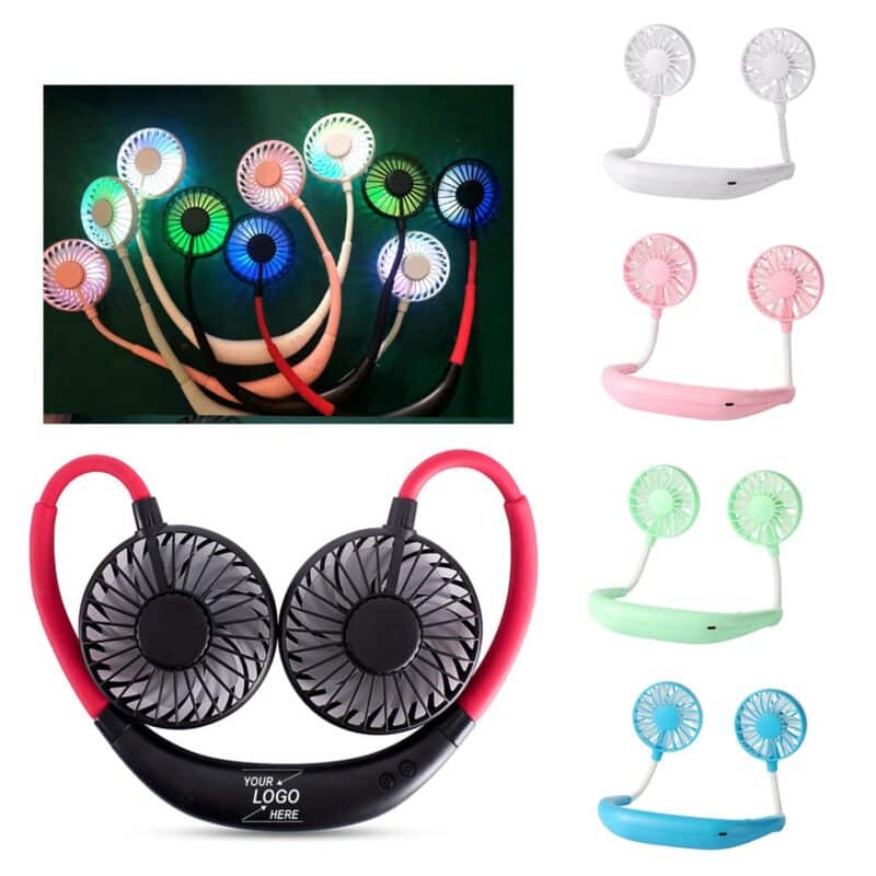 Portable Neck Fan Hands-Free Cooling Device