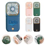 Folding Neck Fan w/Power Bank