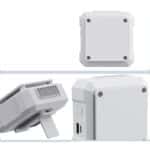 Rechargeable Bladeless Fan Mini Hanging Fan Neck Fan With Flashlight With Lanyard - 9