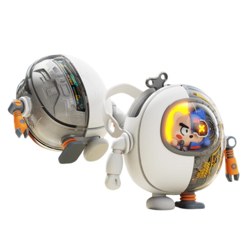 Mini Handheld Rechargeable Mecha Neck Fan - 2