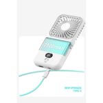 4-in-1-Portable-Handheld-Fan-Foldable-Neck-Fan-W-Phone-Stand-Holder-Mirror-2500mAh-Power-Bank-EP12933-5 2500mAh Power Bank - 1