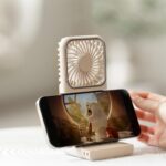 4-in-1-Portable-Handheld-Fan-Foldable-Neck-Fan-W-Phone-Stand-Holder-Mirror-2500mAh-Power-Bank-EP12933-9 4 in 1 Portable Handheld Fan Foldable Neck Fan W/ Phone Stand Holder