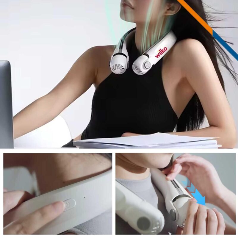 Blaine Rotating Turbo Neck Fan - 2