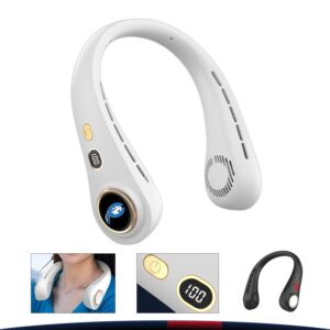 Leafless Digital Hanging Neck Fan