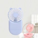 Neck Fan Mini Portable Handheld Fan Battery Operated Desktop Folding Fan - 1