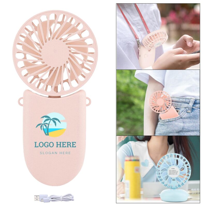 Portable Mini Rechargeable Neck Fan
