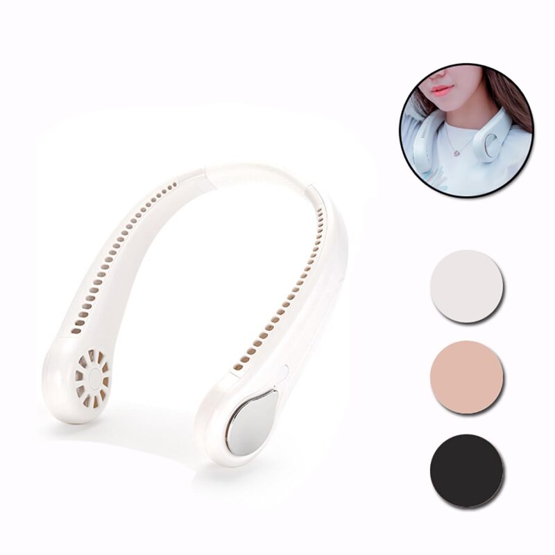 USB Leafless Hanging Neck Fan - 1