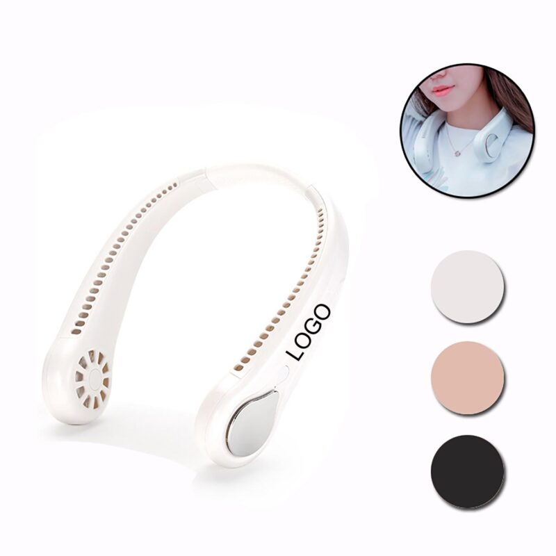 USB Leafless Hanging Neck Fan