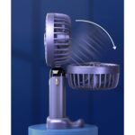 Handheld Hanging Neck Fan USB Charging Face Air Cooler - 2