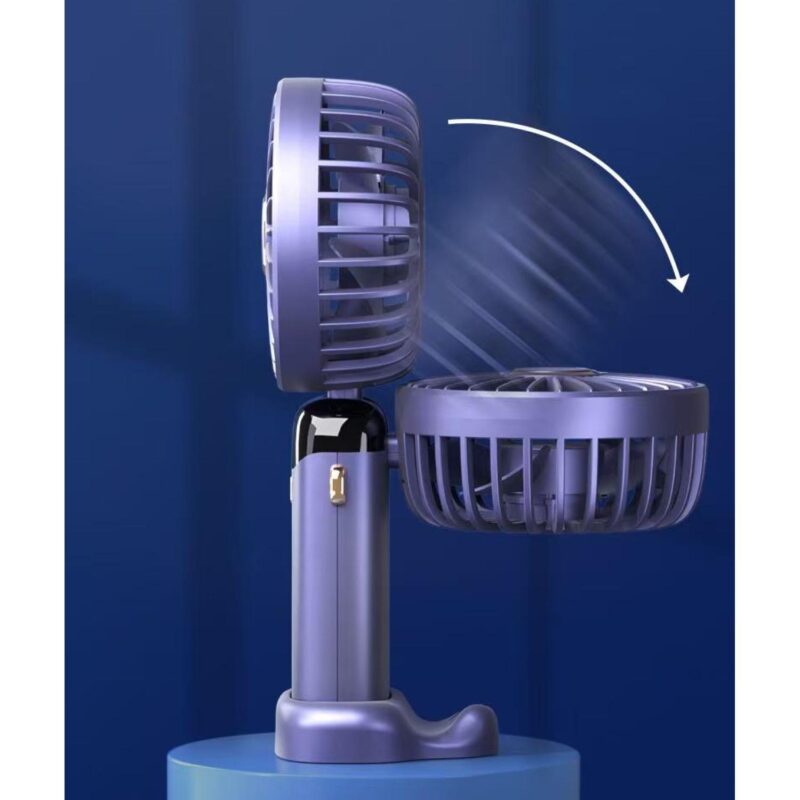 Handheld Hanging Neck Fan USB Charging Face Air Cooler - 2