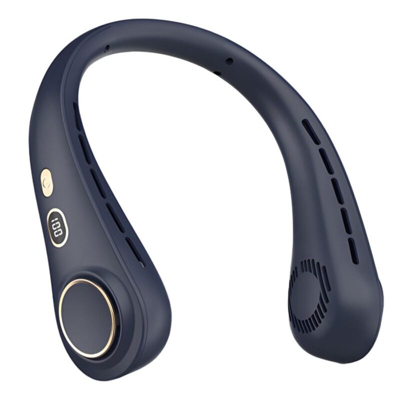 Personal AC Rechargeable Tangle Free Bladeless Neck Fan - 1