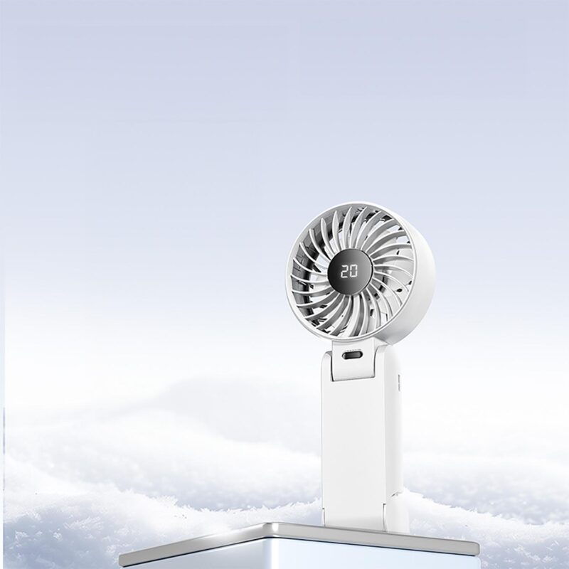 Rechargeable Desk or Neck Fan with Lanyard - 4