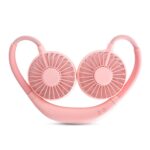Rechargeable Neck Fan w/ LED Light - 6