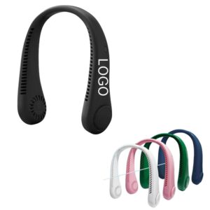 Bladeless Adjustable Neck Fan Rechargeable Build in Battery Leafless