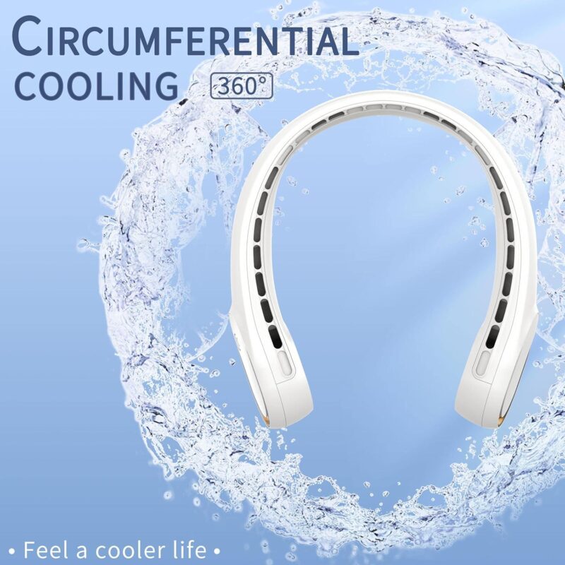 3600mAh Portable Personal Fans Strong Wind