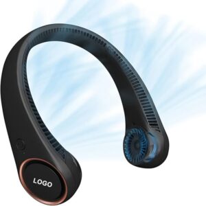 Portable Adjustable Rechargeable Blade-less Neck Fan