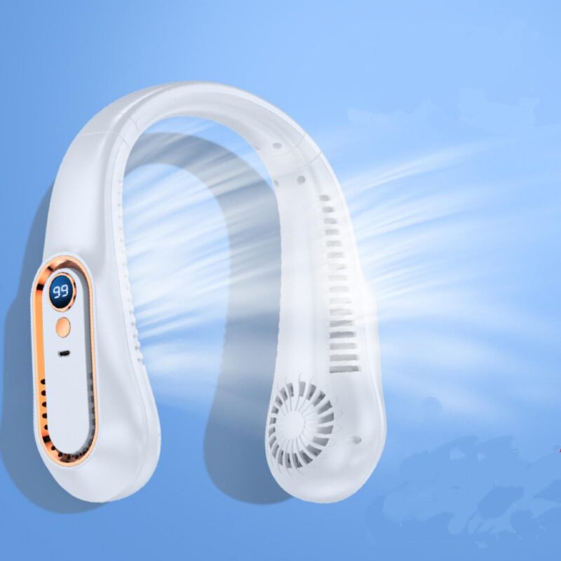 Digital Display Neck Fan - 1
