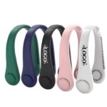 Portable Adjustable Neck Fan Made of ABS Plastic Rechargeable Blade-less - 1