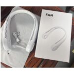 Portable Adjustable Neck Fan Made of ABS Plastic Rechargeable Blade-less - 2