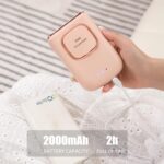 Portable Fan Neck Fan Handheld Fan With Lanyard For Outdoor Rechargeable Mini Fan Desk Fan - 1