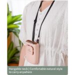 Portable Fan Neck Fan Handheld Fan With Lanyard For Outdoor Rechargeable Mini Fan Desk Fan - 2