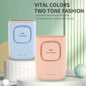 Portable Fan Neck Fan Handheld Fan With Lanyard For Outdoor Rechargeable Mini Fan Desk Fan