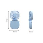 Rechargeable Mini Portable Hanging Neck Fan - 1