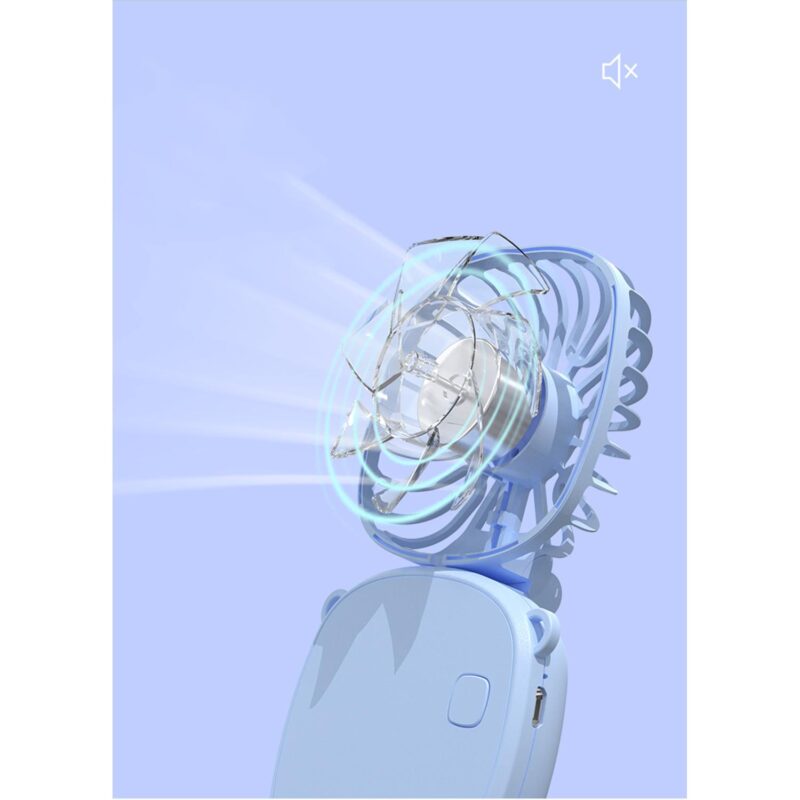Rechargeable Mini Portable Hanging Neck Fan - 3
