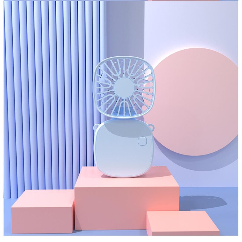 Rechargeable Mini Portable Hanging Neck Fan - 6