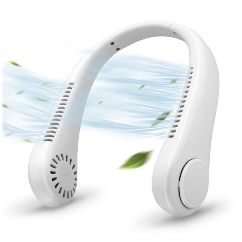 iLive?GPX Portable Neck Fan - White - 3