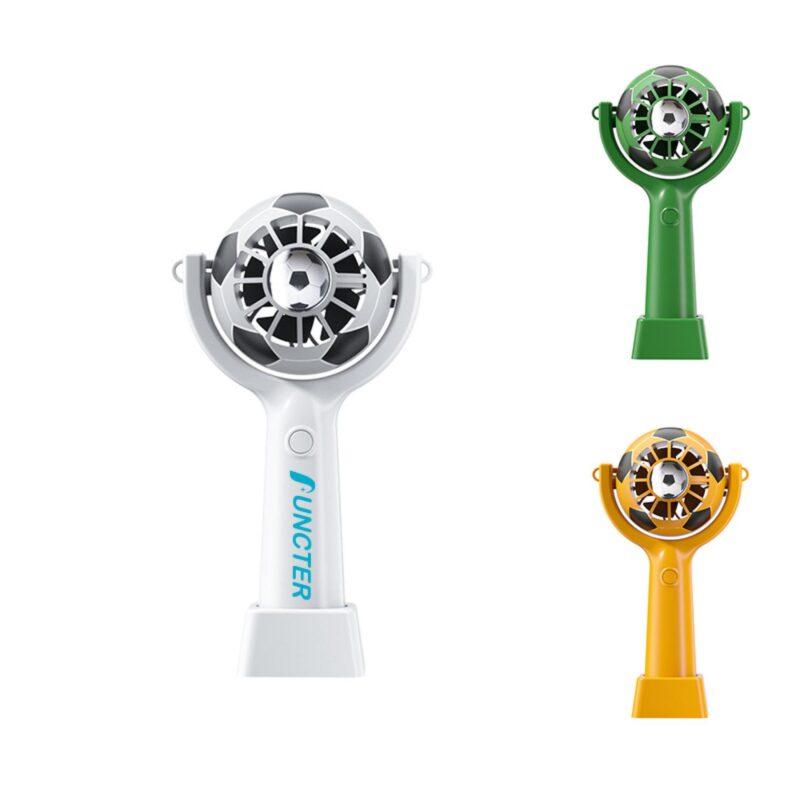360° Rotatable Soccer Handheld & Neck Fan