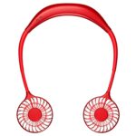 "Dual Breeze Hands-Free Neck Fan With Mood Light" - 6
