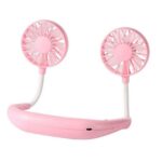 Portable Neck Fan 1200 mAh Rechargeable USB Hands-Free - 8