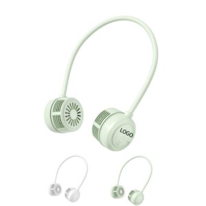 USB Rechargeable Foldable Leafless Neck Fan