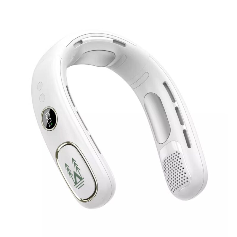 iLive Cooling Portable Neck Fan - White