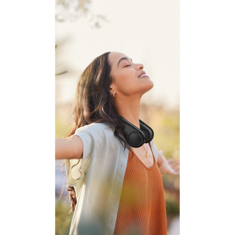 iLive™ GPX Portable Neck Fan - Black - 9