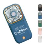 Foldable Hanging Neck Fan with Phone Stand