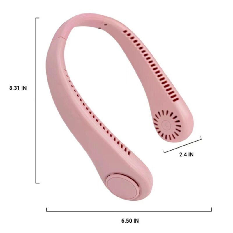 Vaneless Hands Free Cooling Neck Fan (8.31" x 6.5") - 5
