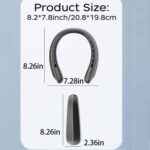 3600mAh Rechargeable Quiet Bladeless Neck Fan - 7