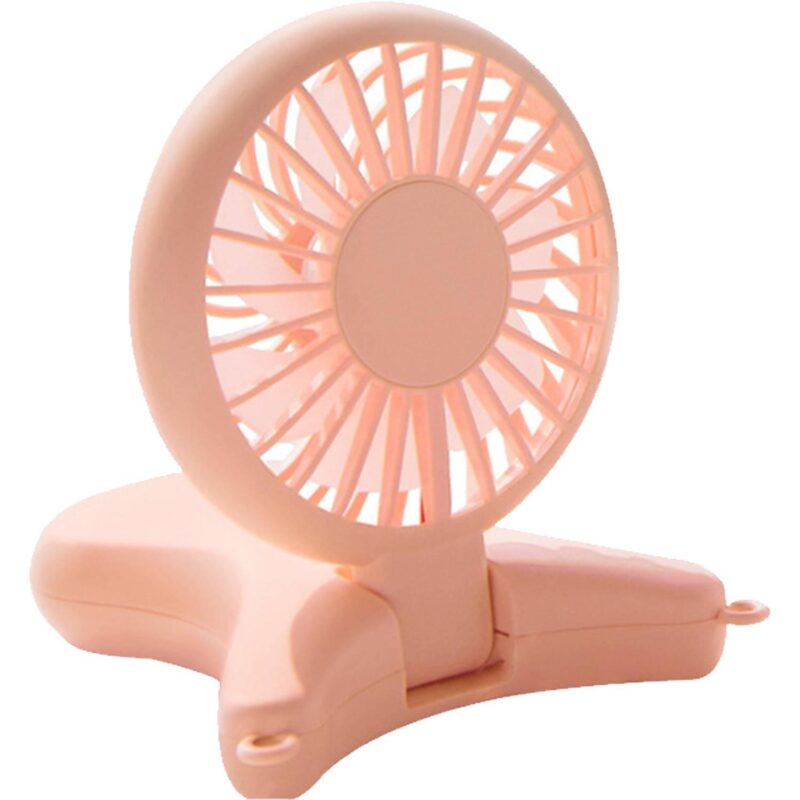 Adjustable USB Rechargeable Mini Neck Fan w/ Lanyard - 2